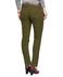 Kadın yeşil red fleece kadife pantolon