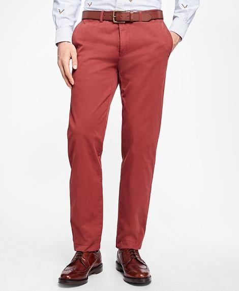 Erkek krmızı red fleece chino pantolon