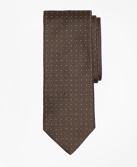 Erkek kahverengi desenli kravat
