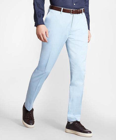 Erkek açık mavi slim chino pantolon