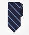 Erkek açık mavi/lacivert repp çizgili kravat