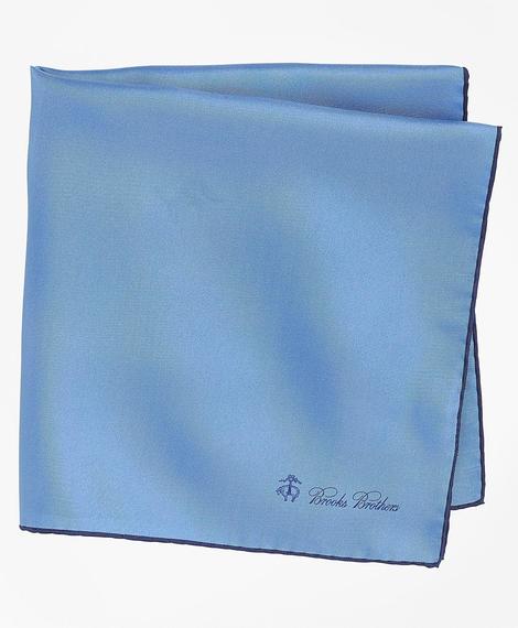 Erkek açık mavi renkli cep mendili
