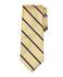 Erkek sarı/lacivert repp çizgili kravat