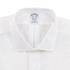 Erkek beyaz non-iron cepsiz klasik gömlek