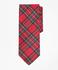 Erkek kırmızı ekoseli kravat