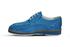 Erkek mavi el yapımı bağcıklı klasik ayakkabı