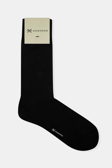 Erkek Siyah Merserize Çorap